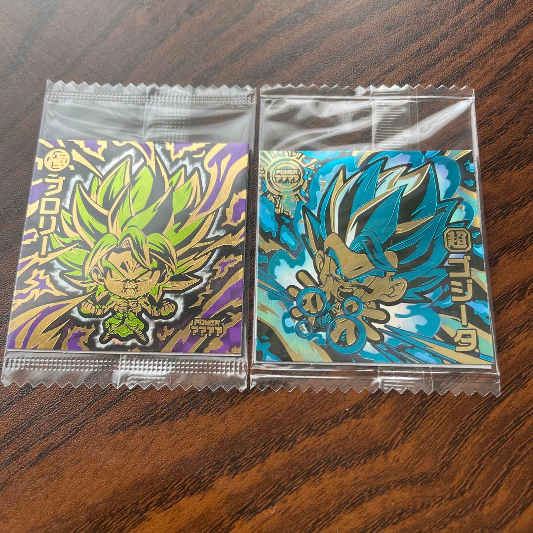 ドラゴンボール超戦士シールウエハース　5000枚ブロリー 20000枚ゴジータ