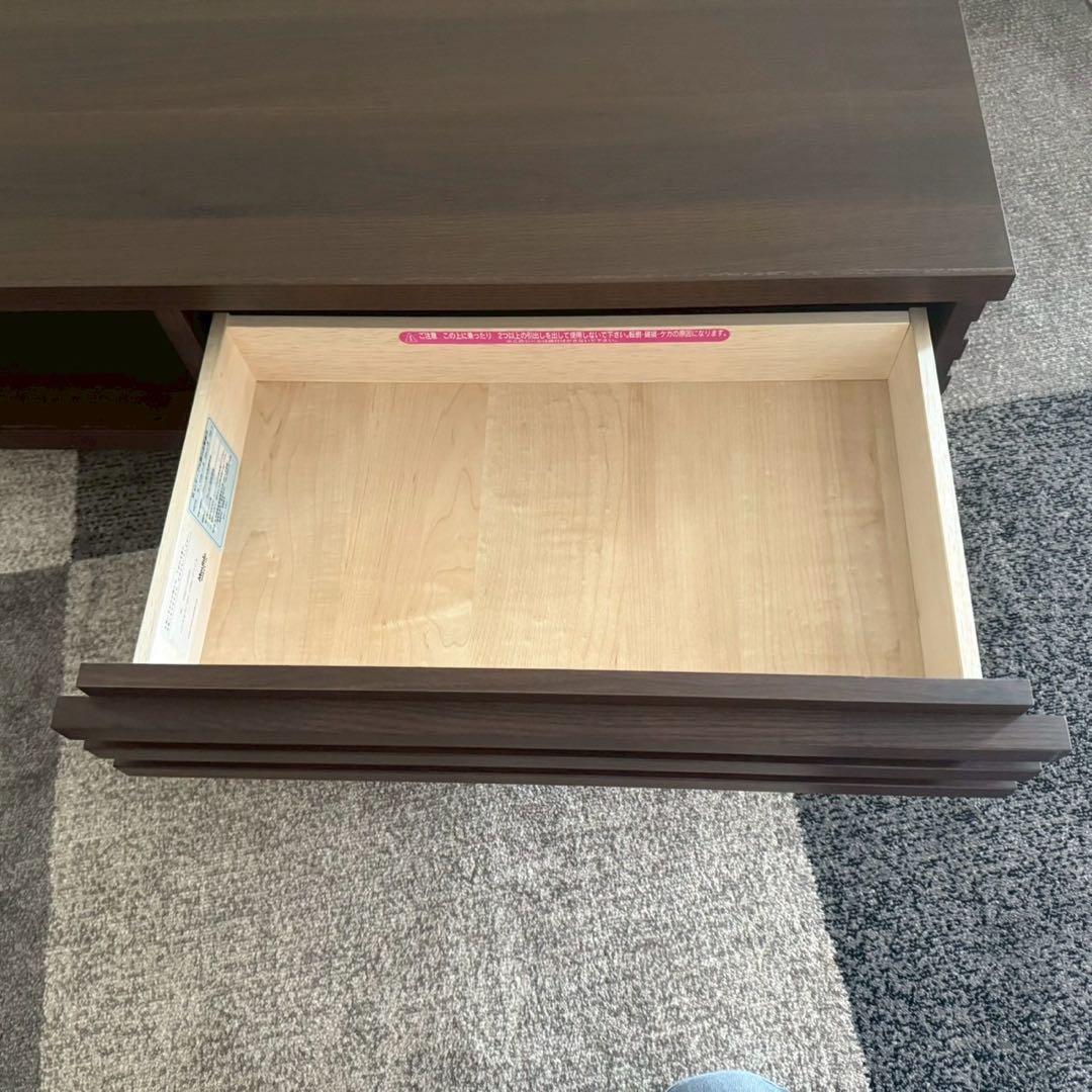 地域限定配送無料✨モーブル　オークブラウン　テレビ台　110cm 美品