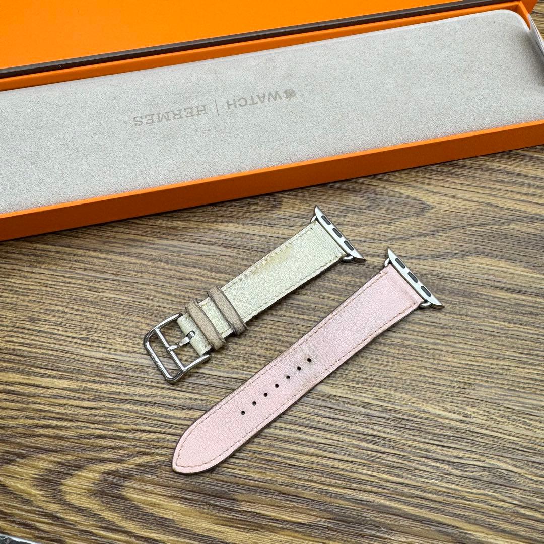 2310 Apple Watch エルメス　ローズサクラ　HERMES レザー
