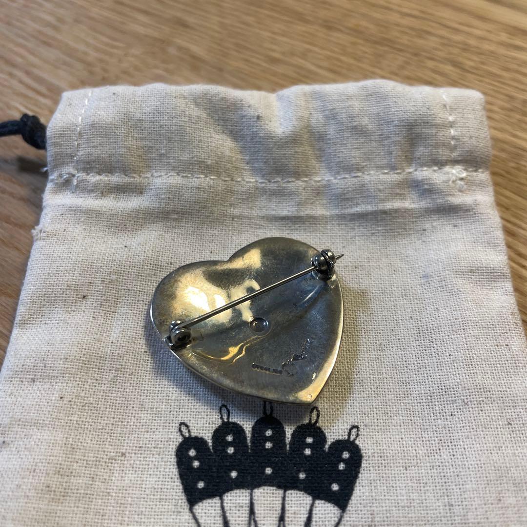 HARPO ハートブローチ