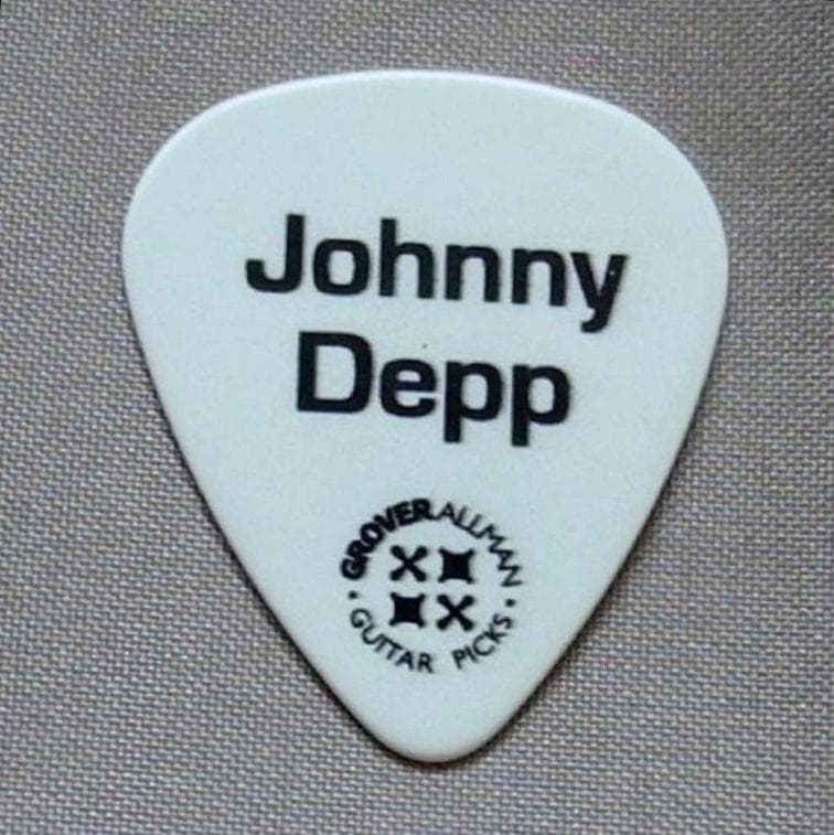 Johnny Depp ジョニー・デップ ジャパン・ツアー ギターピック