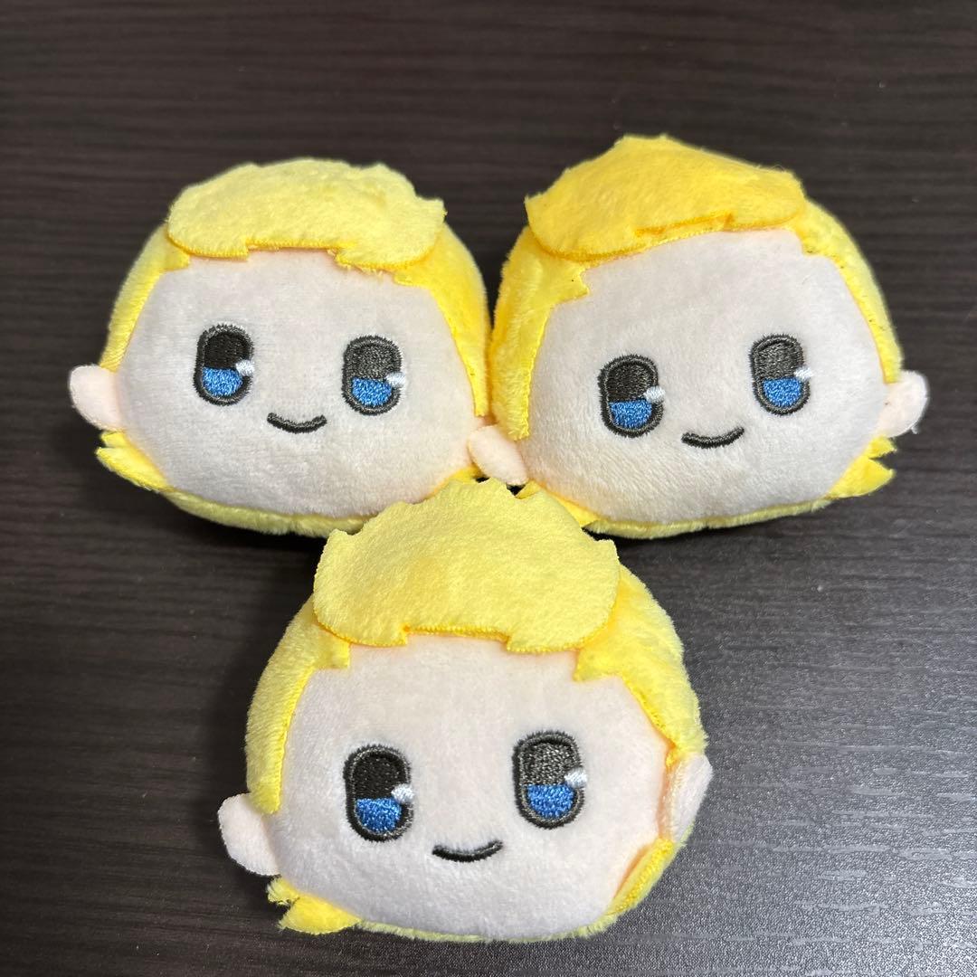 ヒロアカ フェイスぬいぐるみキーホルダー