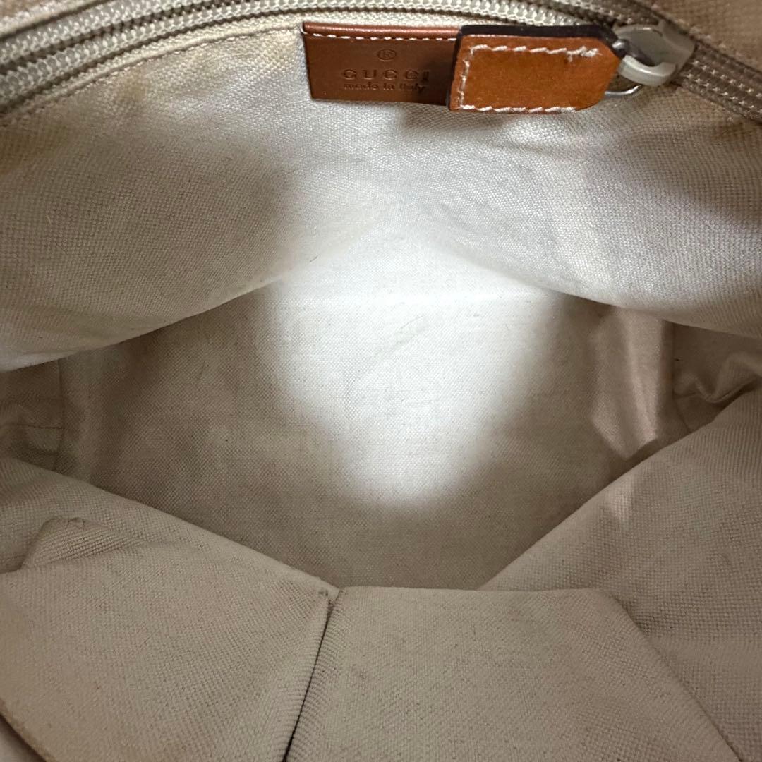 【正規品】グッチ GUCCI GG柄 ショルダーバッグ ネイビー 袋付 男女兼用