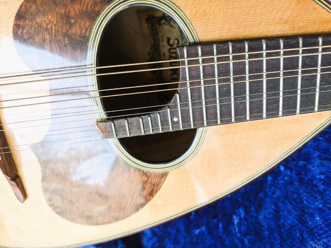 ✨SUZUKI M-30 木製 8弦マンドリン 本体 ＋ 専用ハードケース付き✨