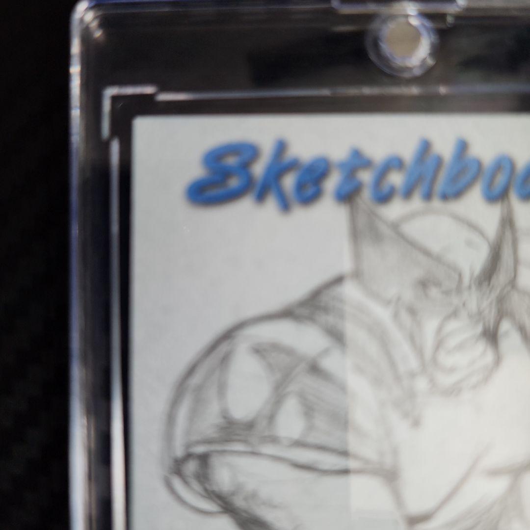 1998　skyBox　Sketchboard　blue　ウルヴァリン　青