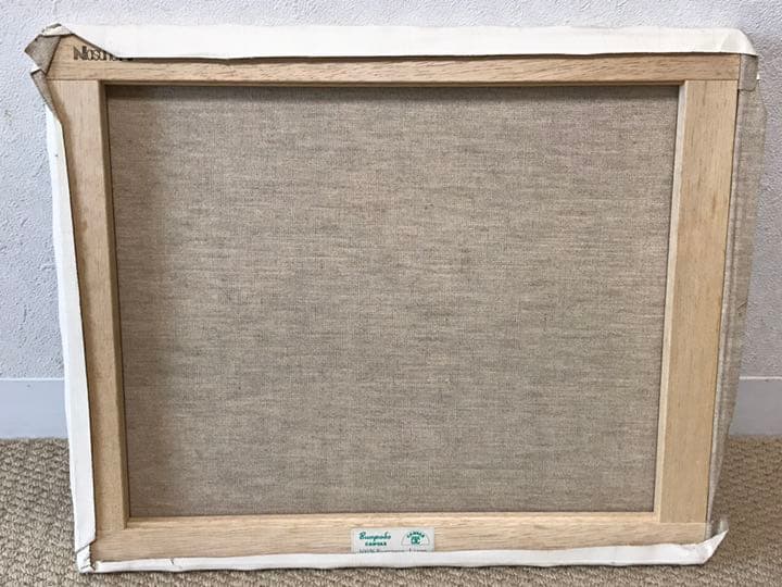 絵画 洋画 鈴木 清氏 「初夏の高原」