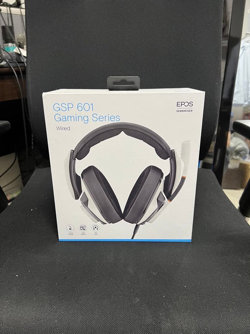 EPOS GSP 601 密閉型ゲーミングヘッドセット ホワイト