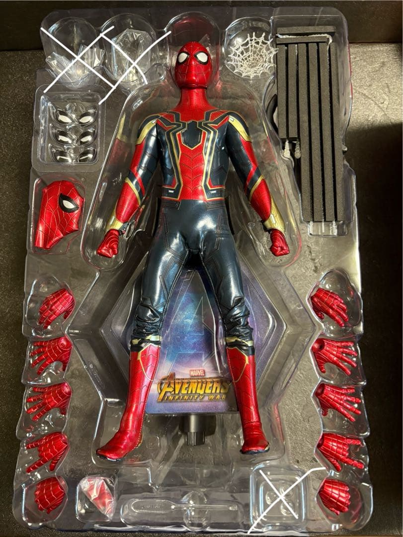 【ジャンク】ホットトイズ　アイアンスパイダー