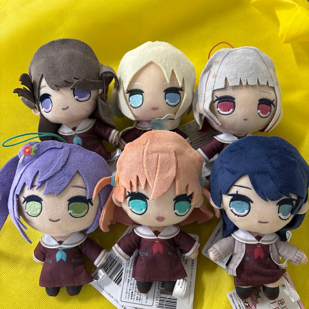 ラブライブ！蓮ノ空きゅるまるぬいぐるみ 全6種セット