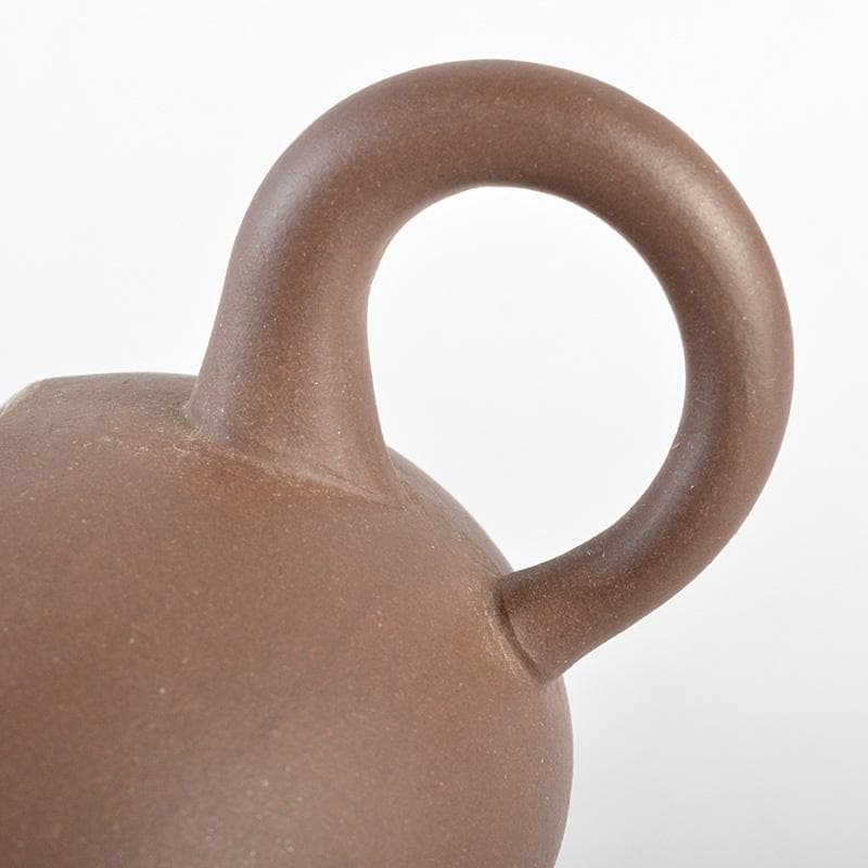 中国　紫砂　朱泥　急須　茶壷　在銘　M　R5906