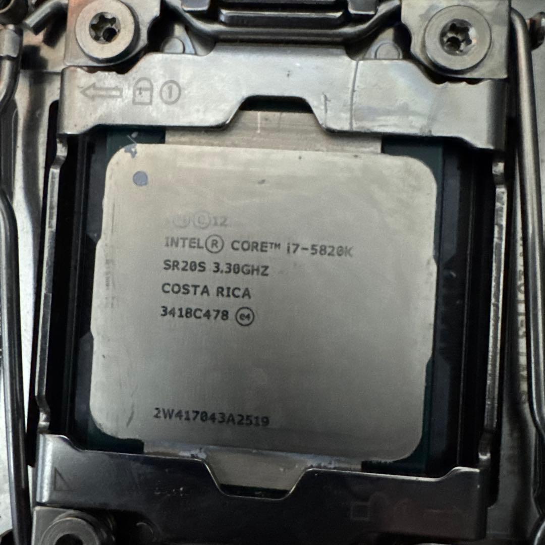 ASUS Ｘ99-A とi7-5820k