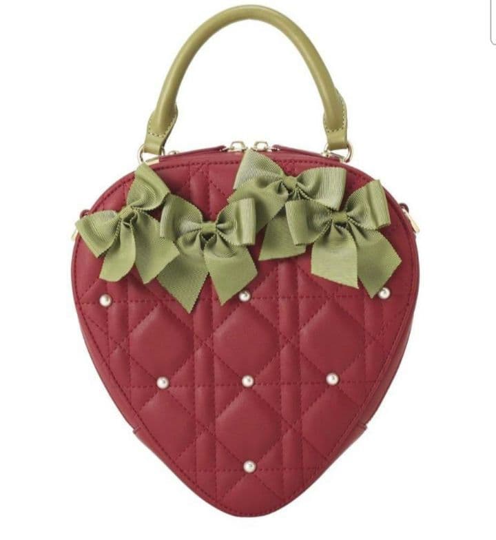 メゾンドフルール いちごショルダーバッグ 2026