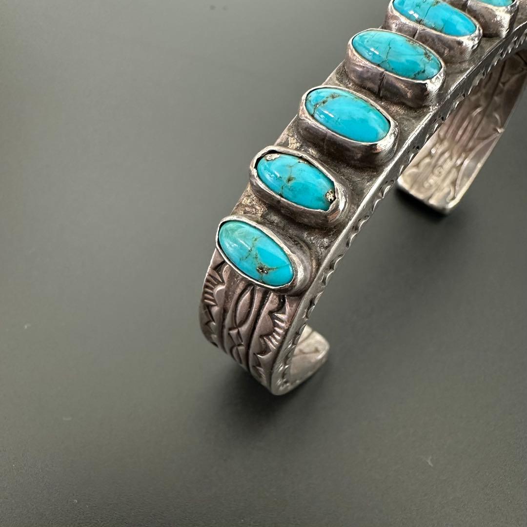 Navajo Grace Silver 4面バングル ベビーゲージ