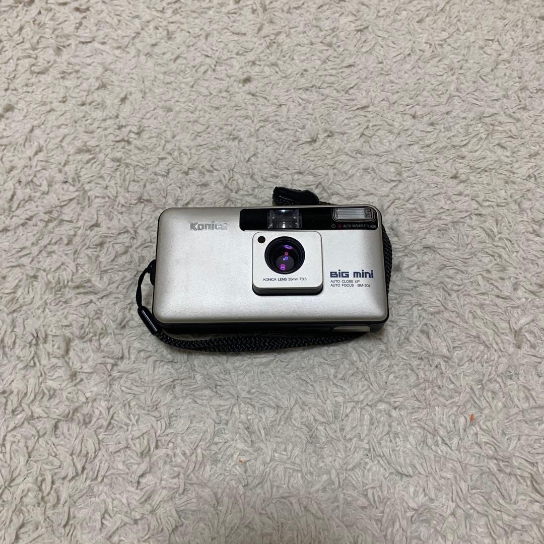 【美品】Konica コンパクトフィルムカメラ BiG mini BM-201