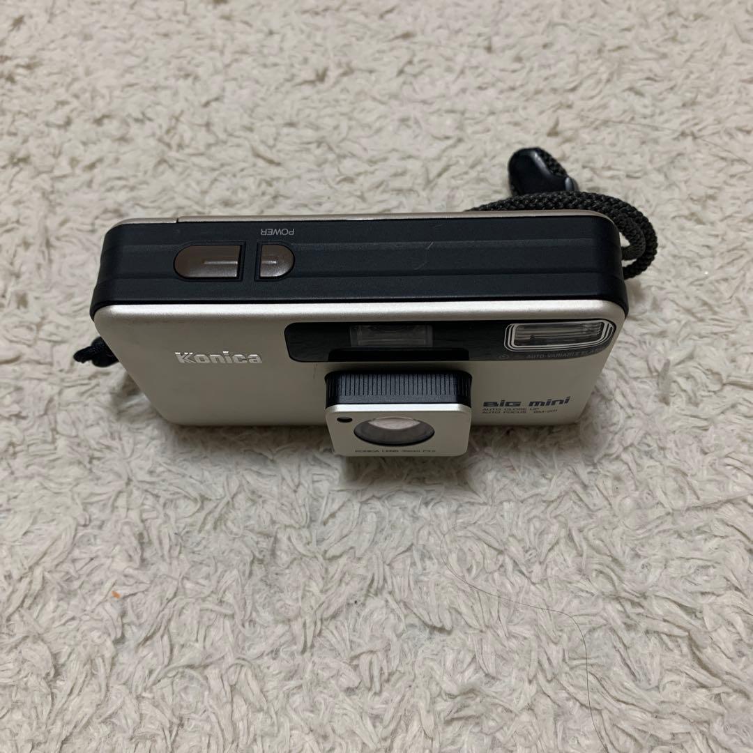 【美品】Konica コンパクトフィルムカメラ BiG mini BM-201