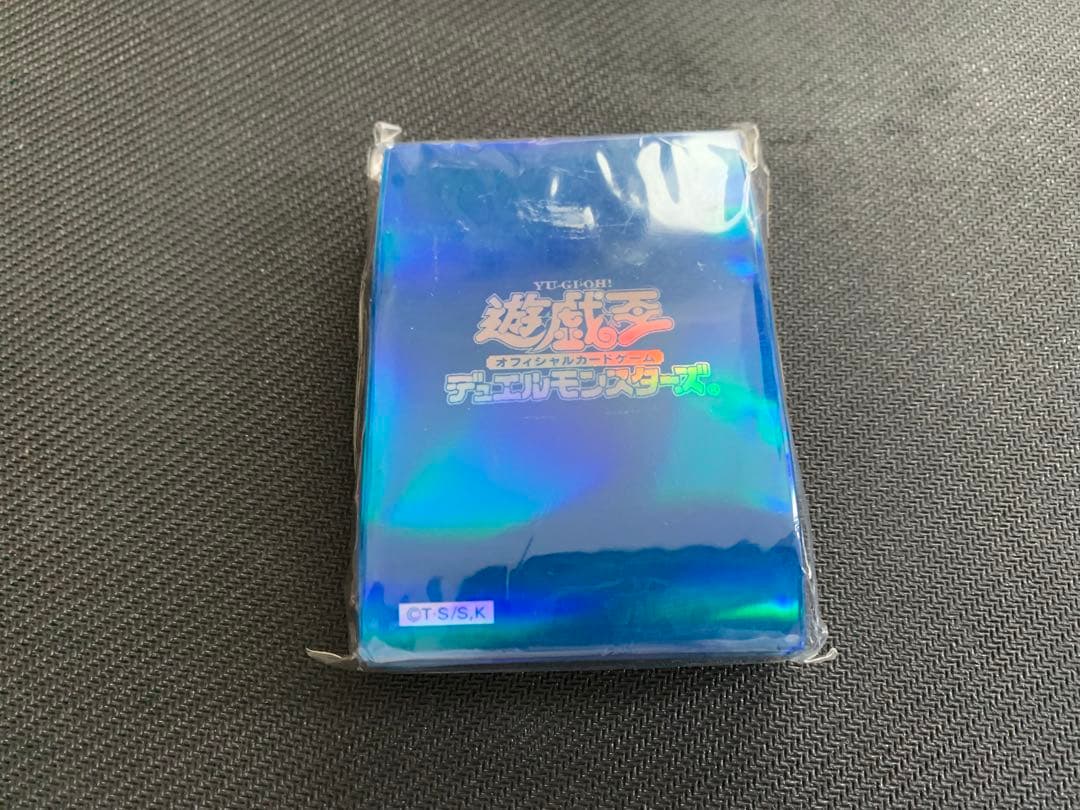 遊戯王OCG デュエルモンスターズ 初期ロゴスリーブ（青）