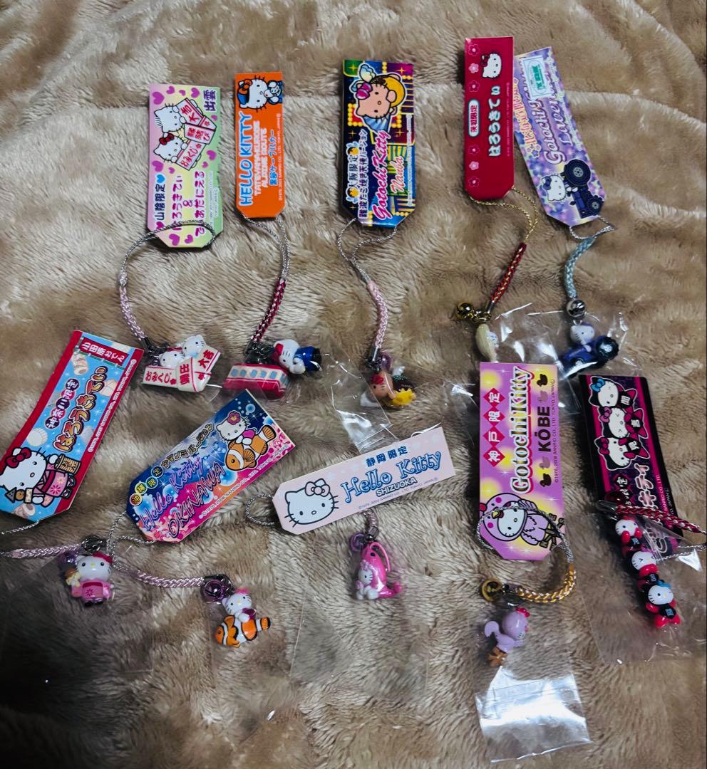 た*ぽ様 ご当地ハローキティ 根付け　大量まとめ売り　ストラップ チャーム　18