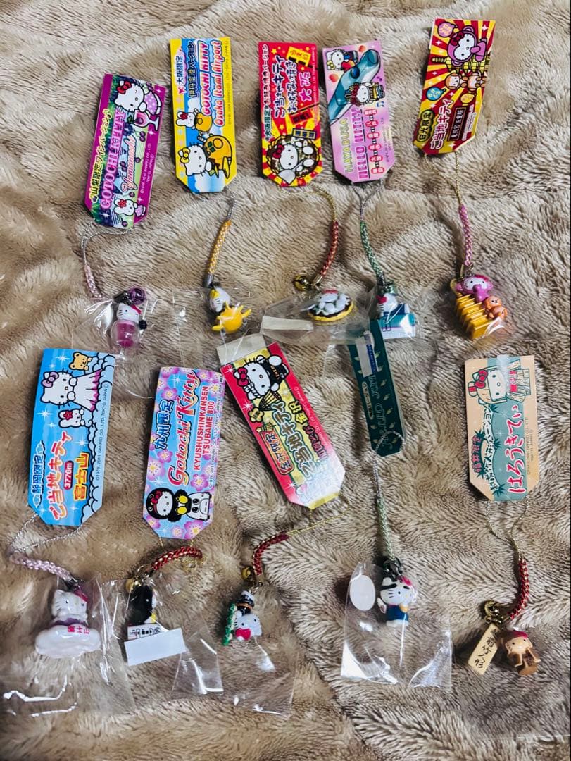 た*ぽ様 ご当地ハローキティ 根付け　大量まとめ売り　ストラップ チャーム　18
