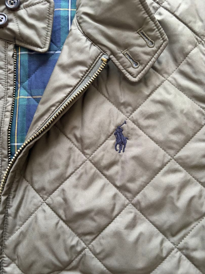 Polo Ralph Lauren キルティングジャケット M オリーブ