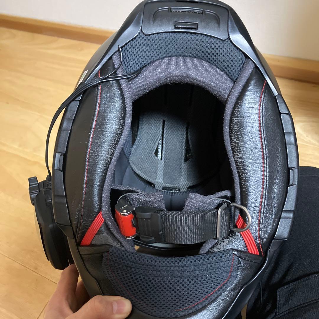 SHOEI フルフェイスヘルメット gt-air2、インカム、収納袋付き