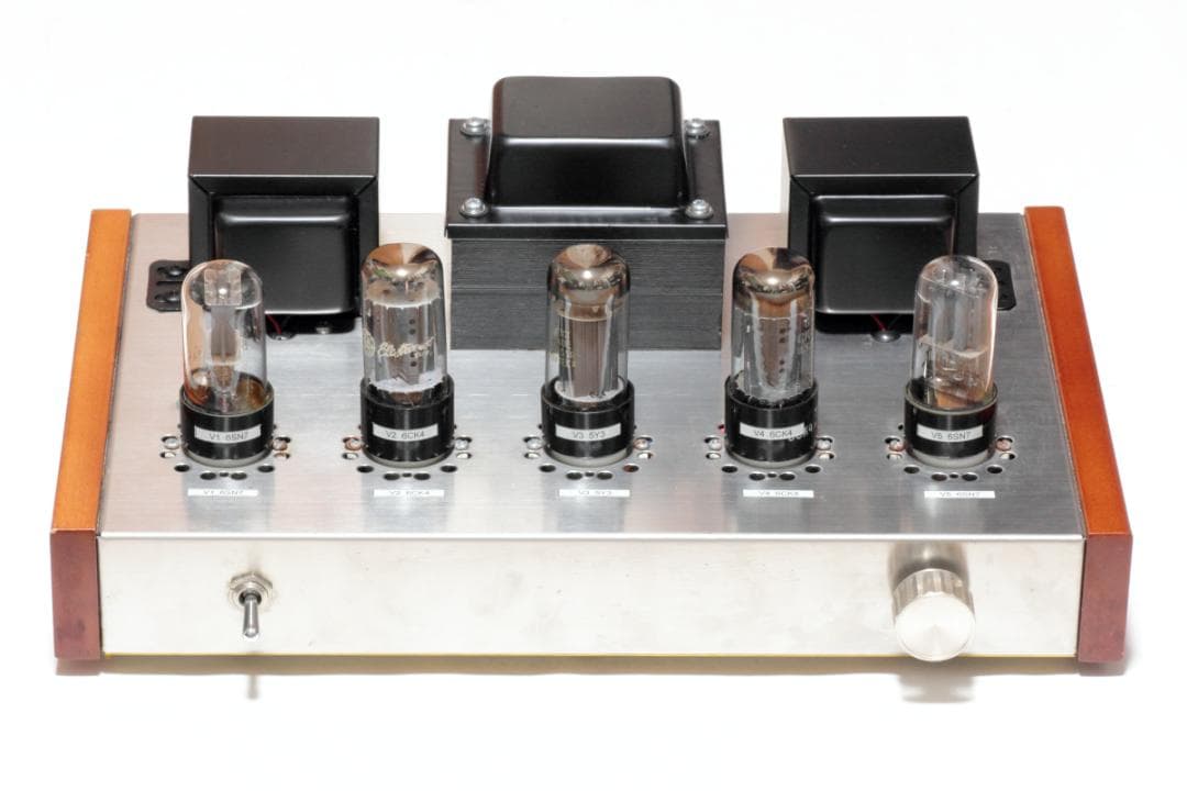 ３極パワー管 6CK4 ステレオパワーアンプ 動作品