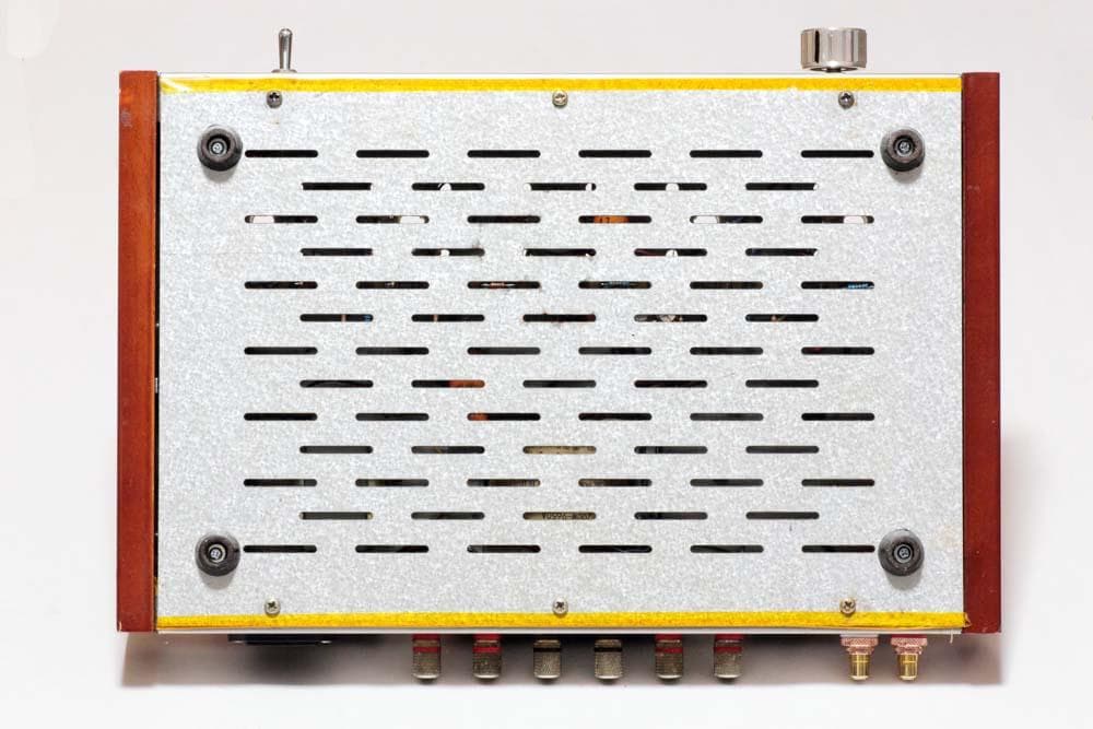 ３極パワー管 6CK4 ステレオパワーアンプ 動作品