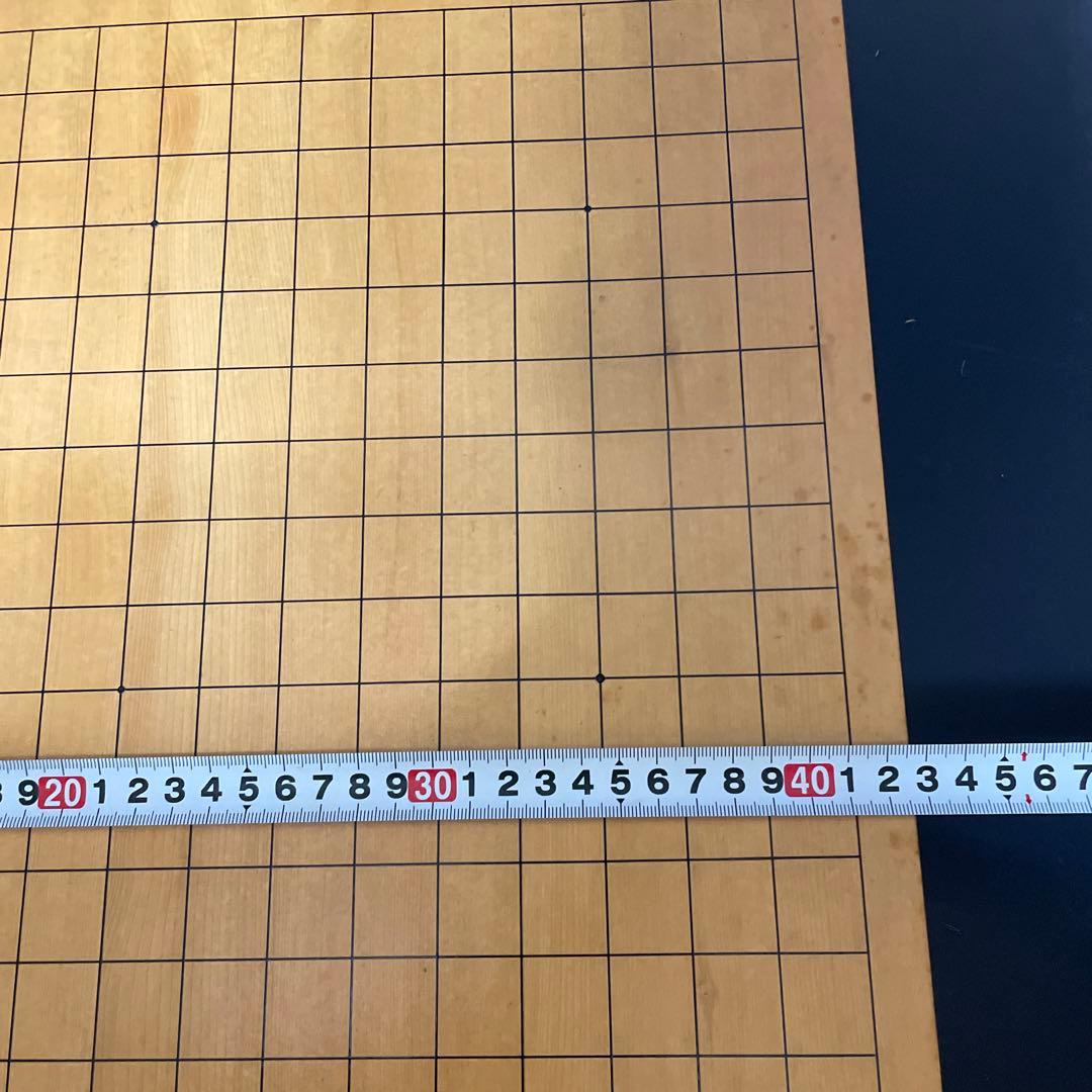 時代　碁盤　天然木　本榧〔ホンカヤ〕　碁盤　碁石　囲碁