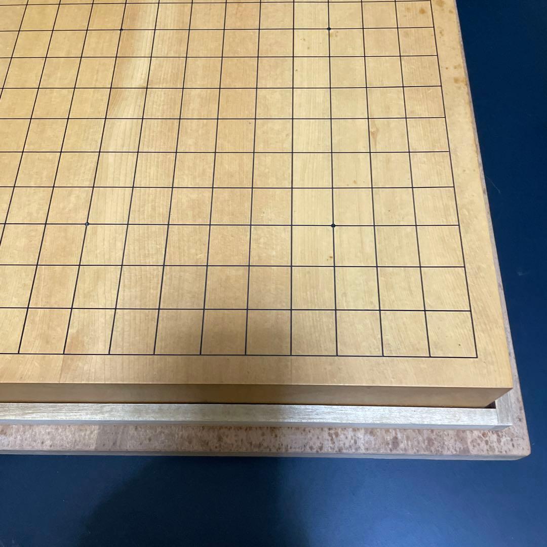 時代　碁盤　天然木　本榧〔ホンカヤ〕　碁盤　碁石　囲碁