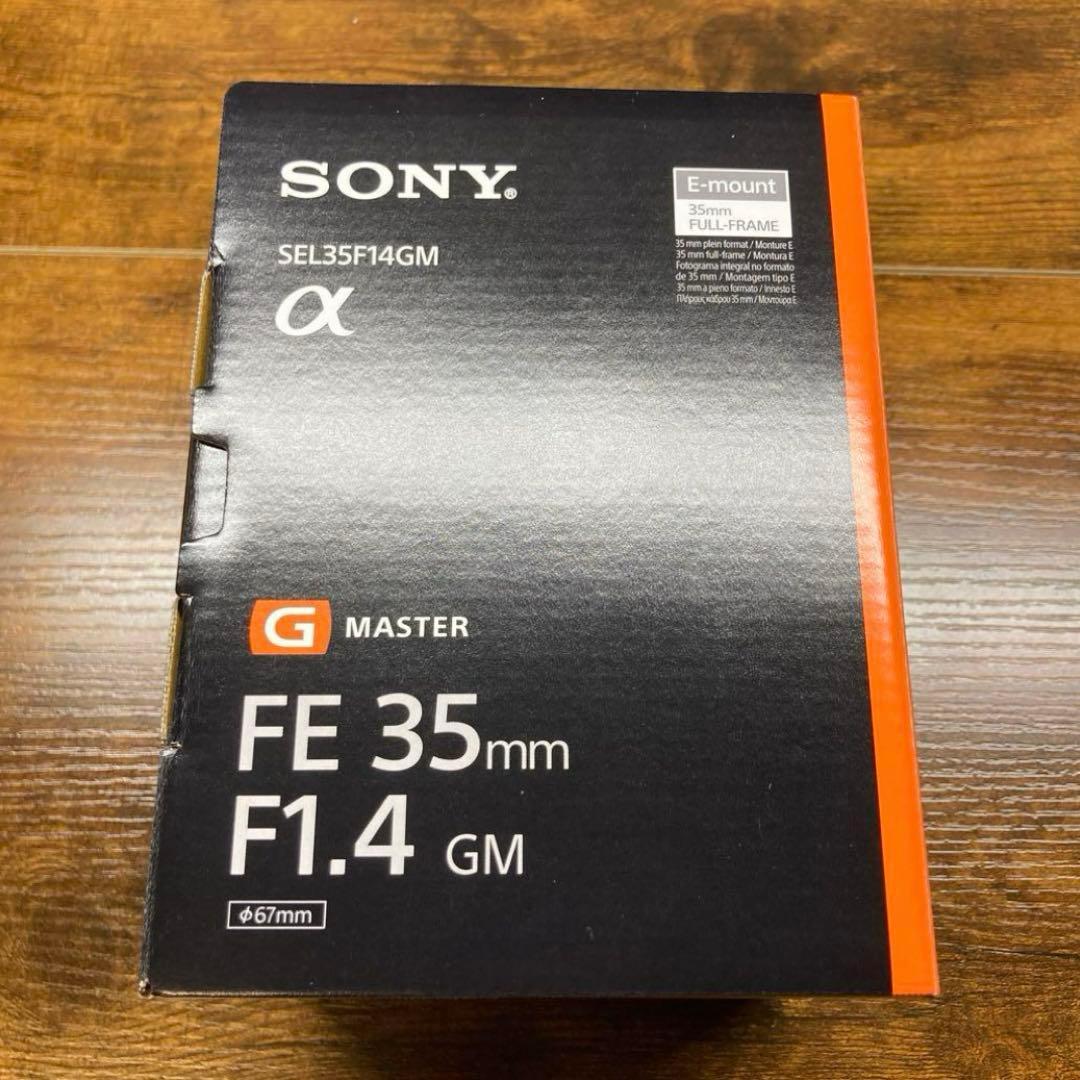 【ほぼ未使用】 SONY FE 35mm F1.4GM SEL35F14GM