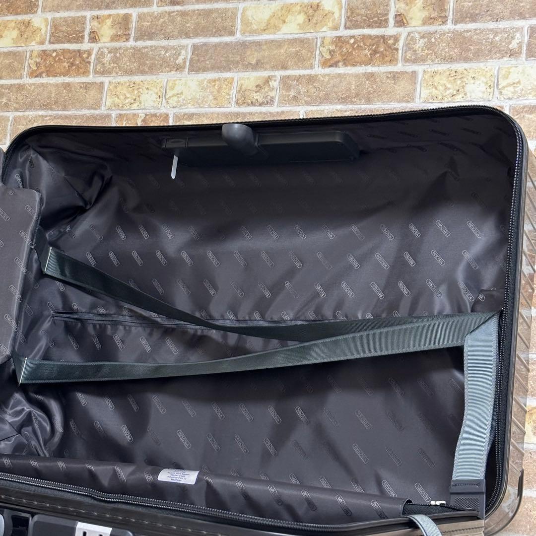 【美品】 リモワ サルサ デラックス 電子タグ キャリーケース 4輪 78L