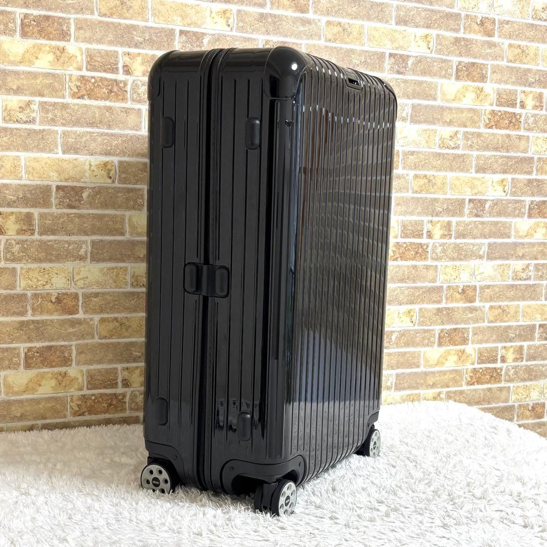 【美品】 リモワ サルサ デラックス 電子タグ キャリーケース 4輪 78L