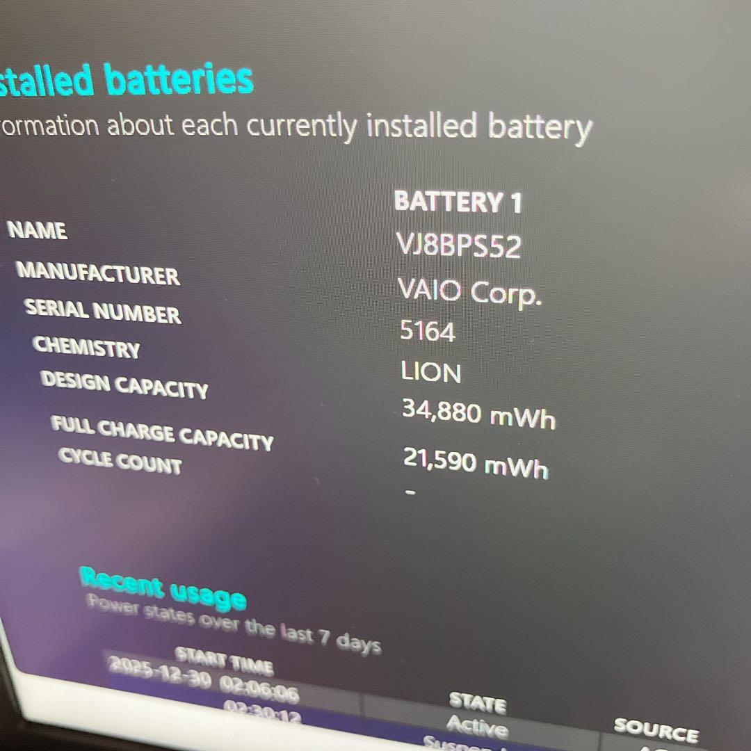 VAIO Pro PG 希少色　8世代 Core i5/ SSD フルHD