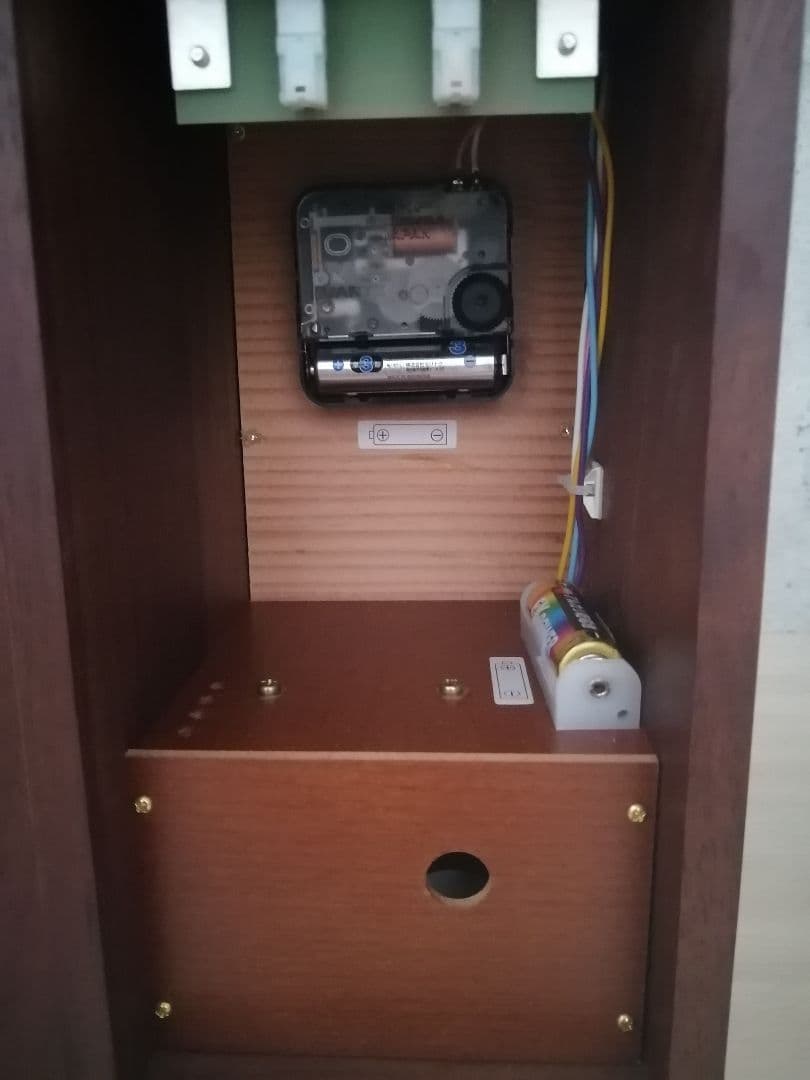 日車夢工房　鉄道唱歌オルゴール時計