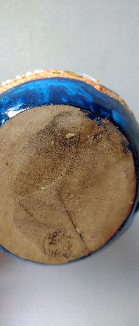 唐獅子    陶器置物  ②