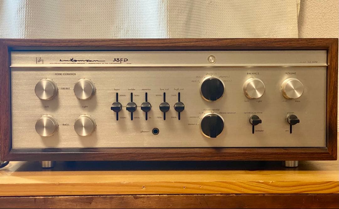 LUXMAN SQ38FD 管球式プリメインアンプ