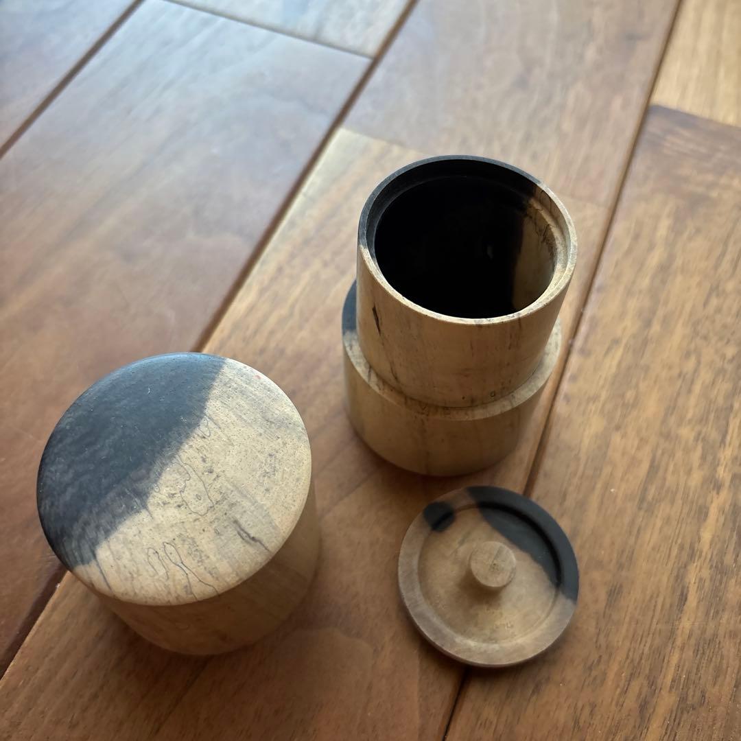 茶箱　携帯用　茶器　茶入れ　仕覆付き