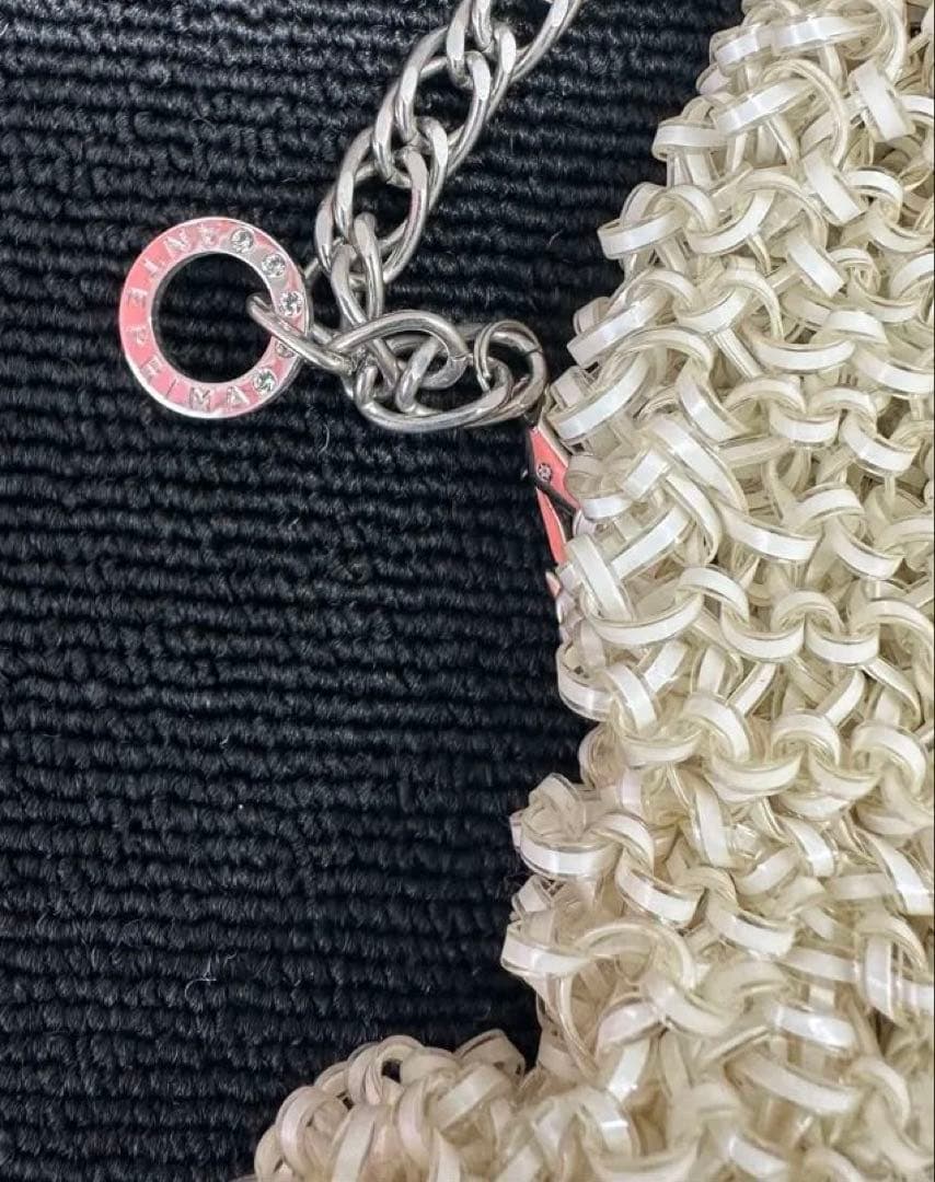 アンテプリマ　アイボリー ペンギン型 パーティーバッグ