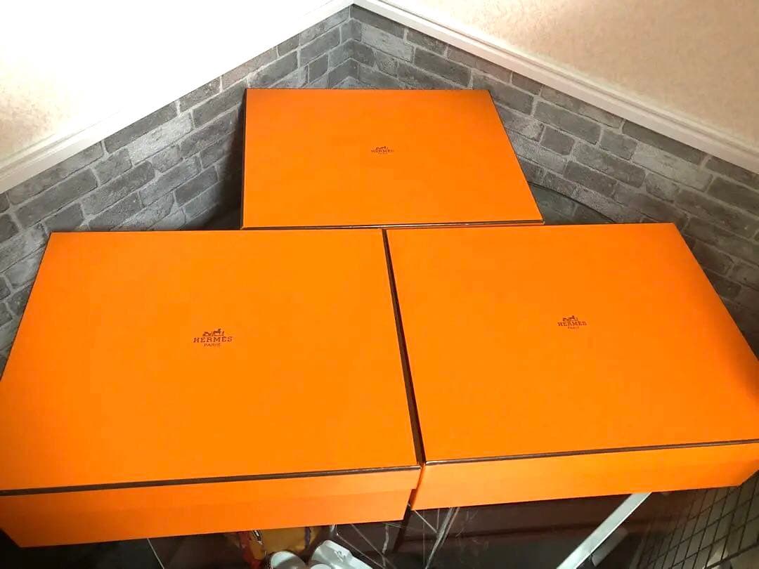 エルメス　ボリード27空箱　オレンジボックス3箱