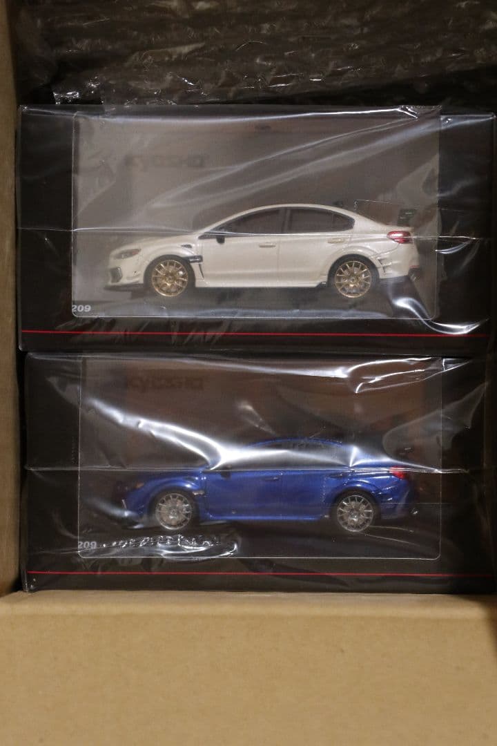 セット　京商 オリジナル 1/43 S209 (ホワイト＆ブルー）限定