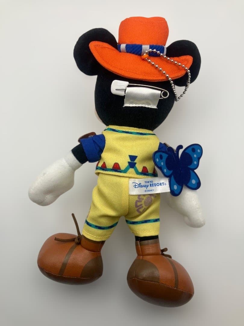 ディズニー トレイル ミッキー ミニー ぬいば ぬいぐるみバッジ