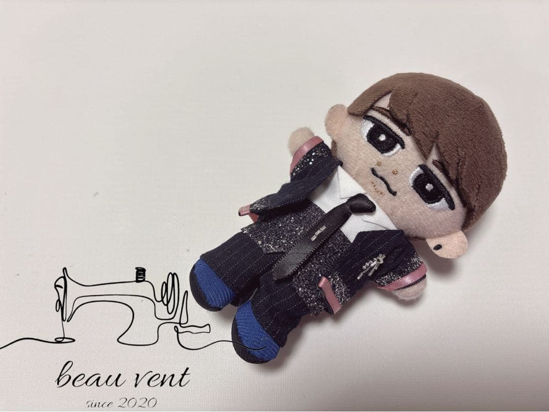 すのチル服　BIGすのチルとおそろいネイビースーツ　すのチル