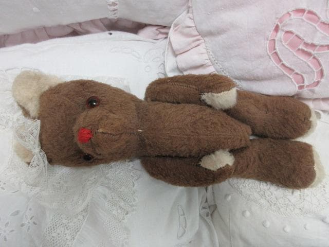 アンティークベア　フランス　☆　テディベア　ミニョネット付き