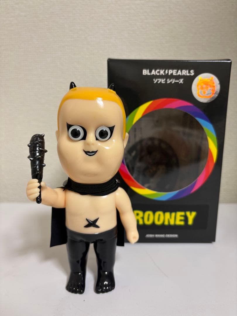 ソフビ ブラックパールズ✖️パンクドランカーズROONEY BLACKPEARLS