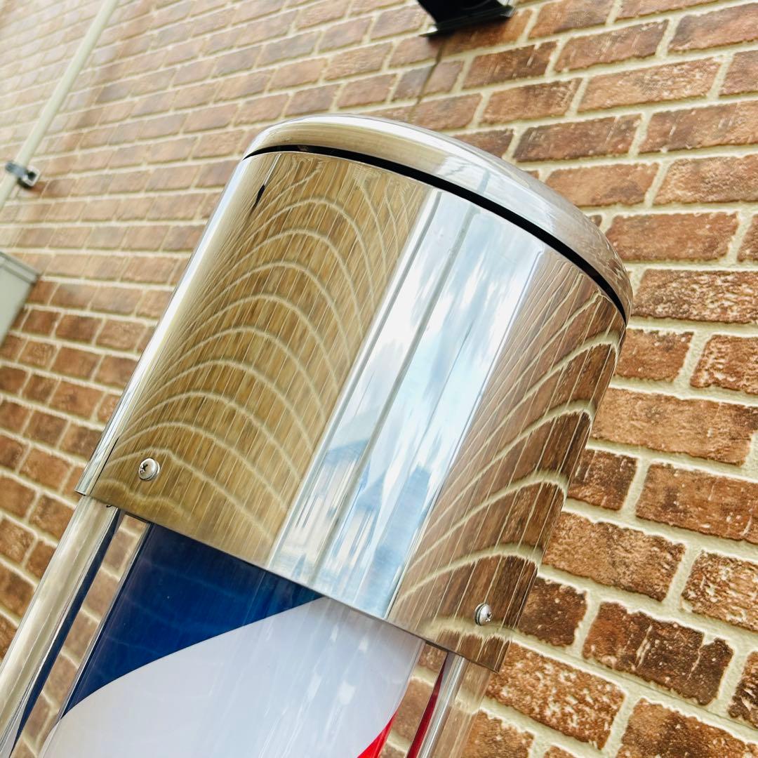 【動作ok】喜田アイディア サインポール 理容室 美容室 床屋 業務用