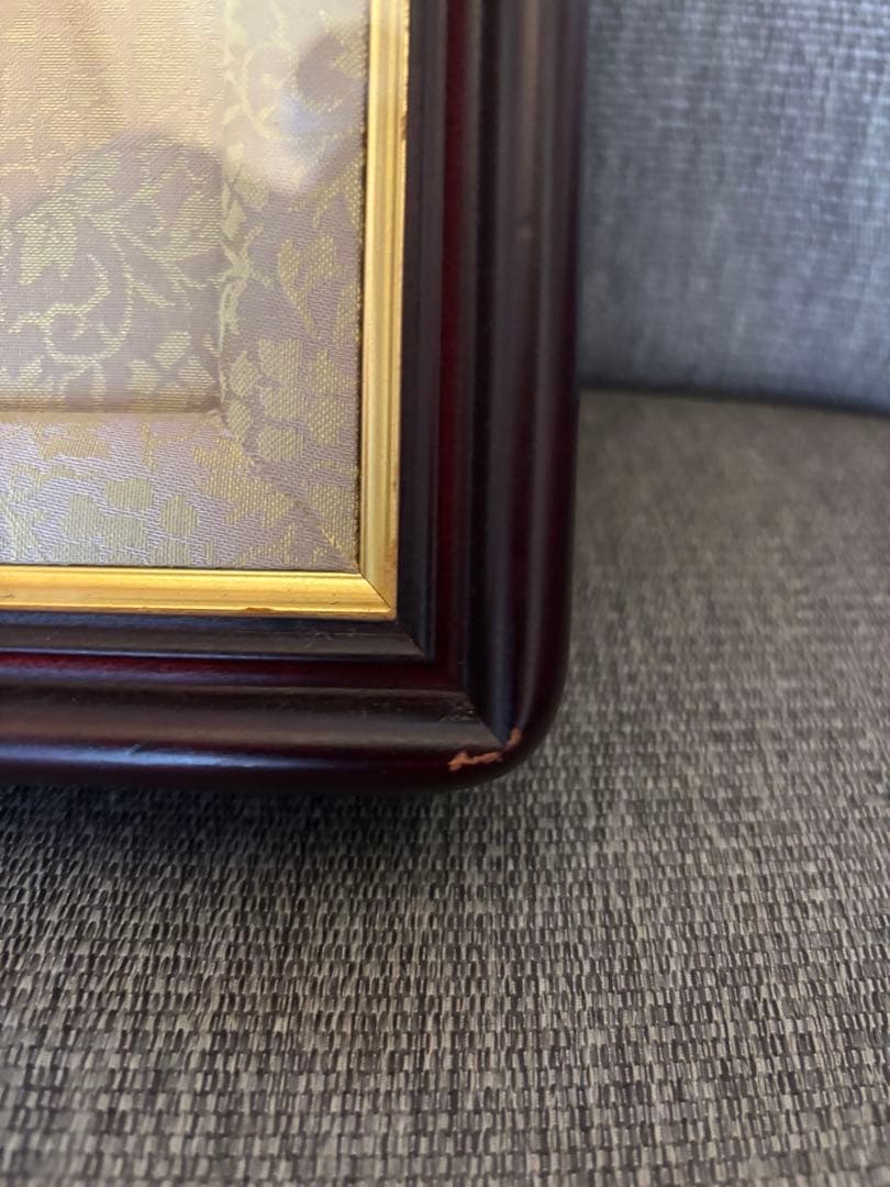 勲三等瑞宝章 勲記 額縁のみ 木製枠 勲章額 叙勲額