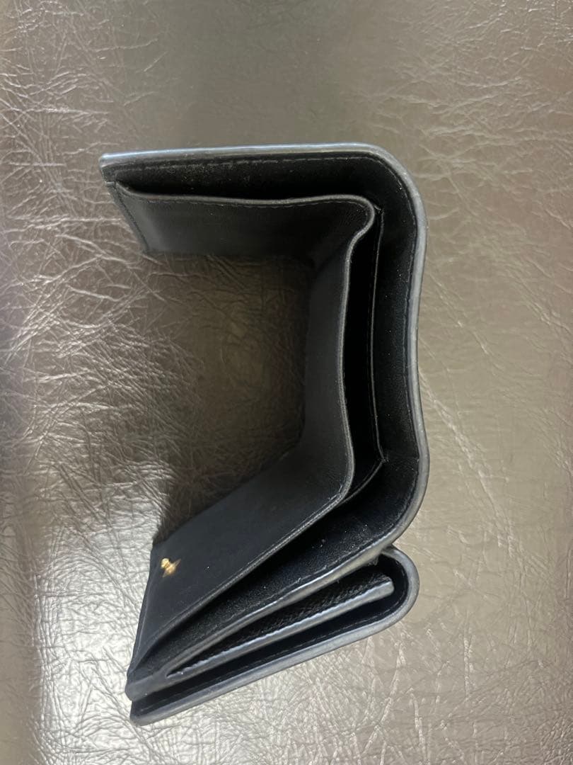 Dior CDロゴ ブラック 三つ折り財布