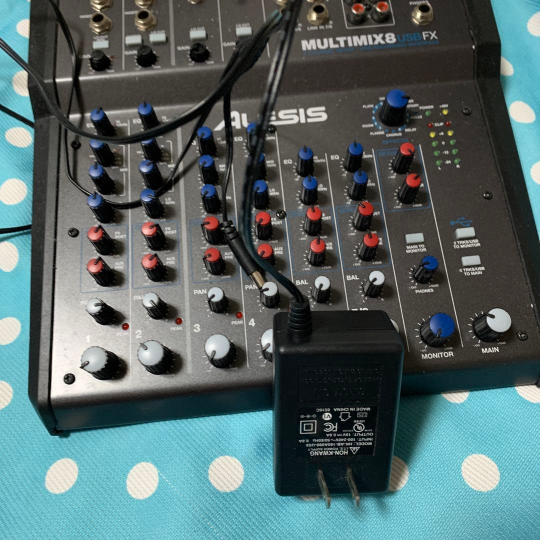 Alesis MULTIMIX8 USB FX アナログミキサー