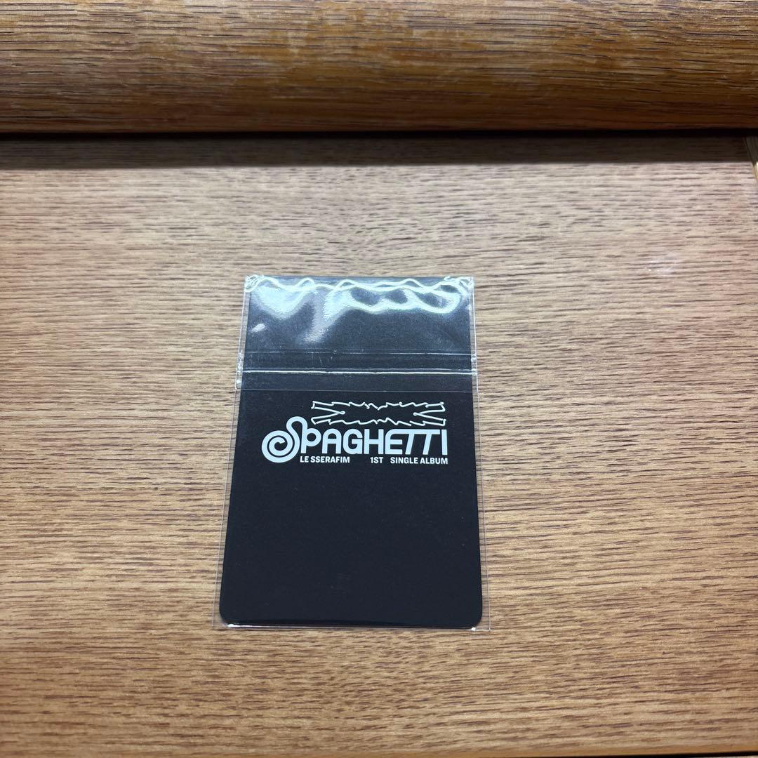 ルセラフィム ルセラ SPAGHETTI weverse 直筆サイン チェウォン
