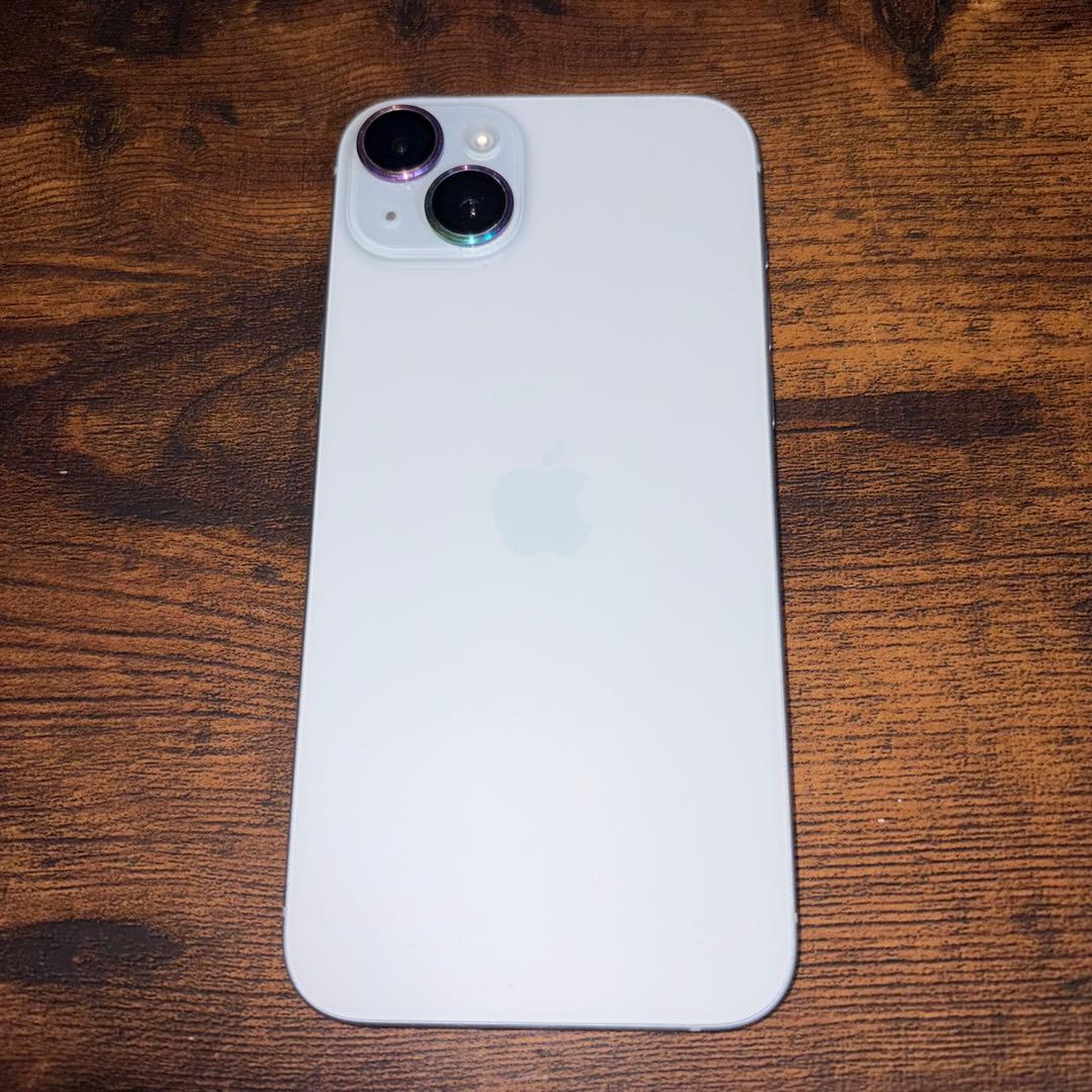 【iPhone15 plus】ホワイト　256GB SIMフリー