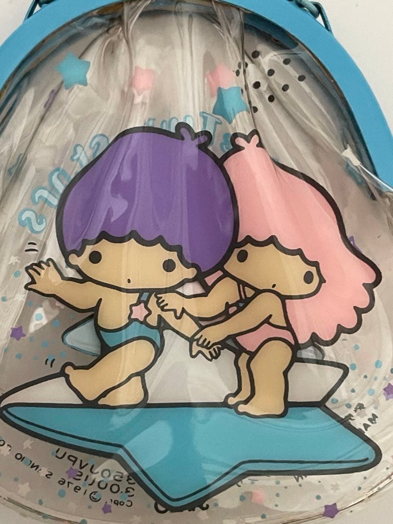 キキララ がま口　ケース　1976 サンリオ　レトロ　 リトルツインスターズ